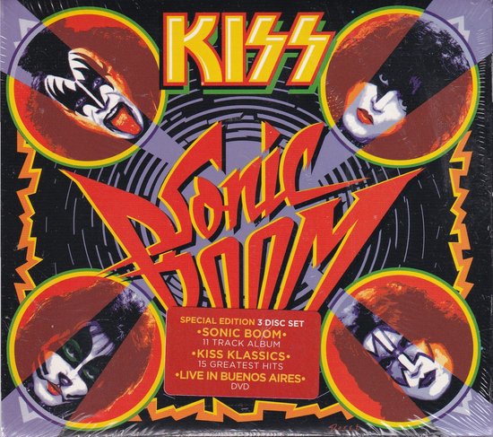 SONIC BOOM + Kiss Classics + live in Buenos Aires (region 0)