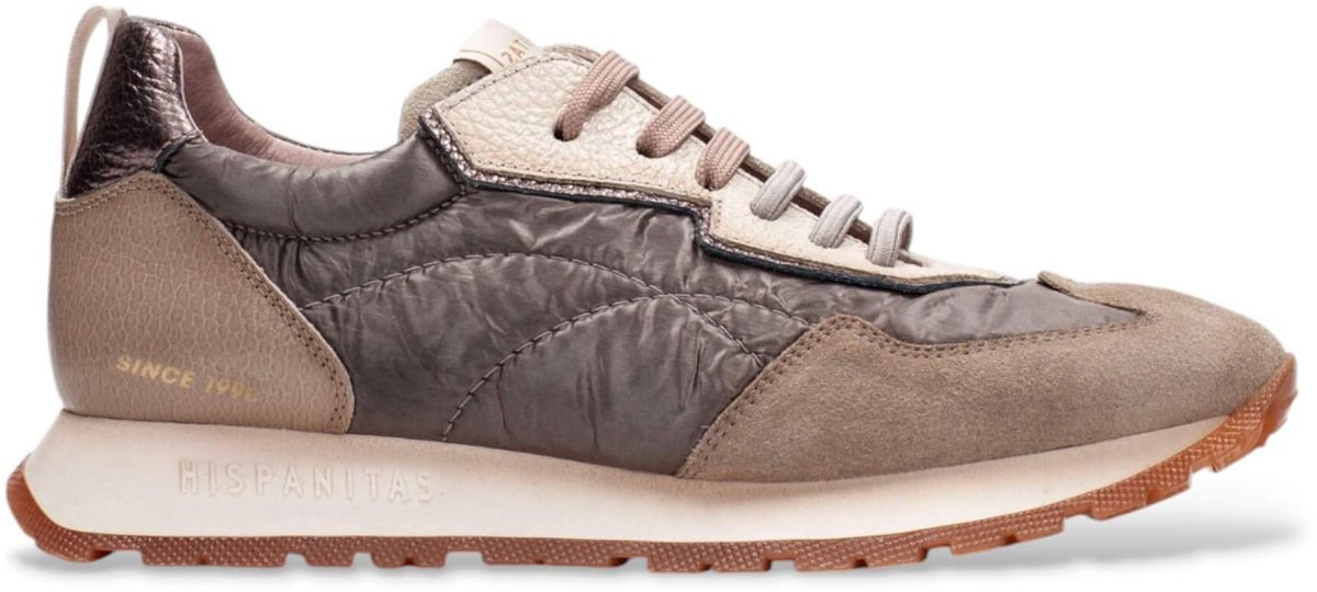 Hispanitas Bruine Kansas Leren Sneakers