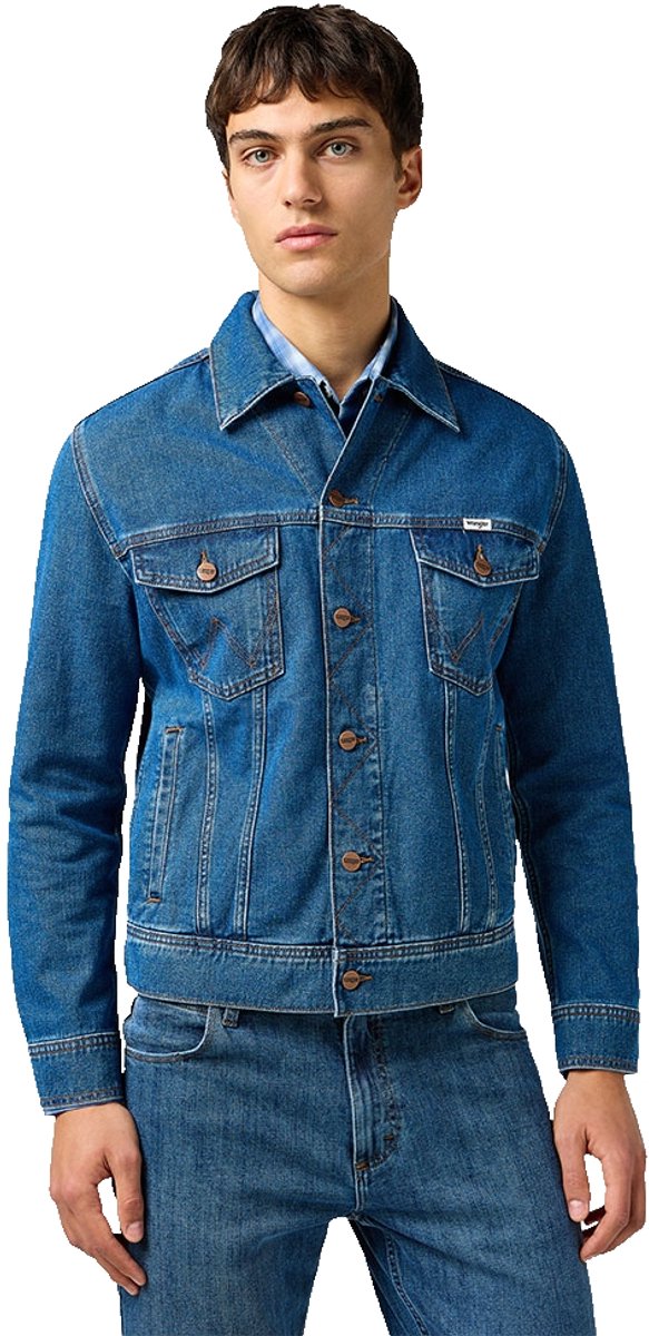 Wrangler Classic Spijkerjas S Man Stonewash H