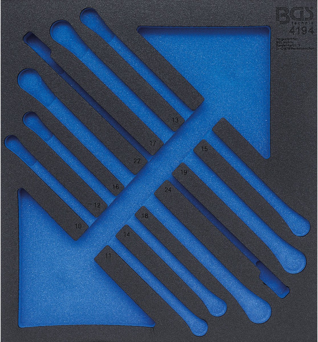 BGS werkplaatswageninzet 2/3 leeg voor Art. 4194 - 4194-1