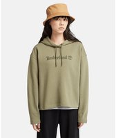 Sweat à capuche Timberland Brushed Back Vert S Femme