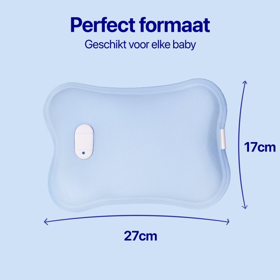Living Needs Babykruik - Elektrische kruik - Kruik - Blauw — afbeelding 5