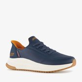Skechers Slip-ins: BOBS Sport Squad 4 heren sneakers blauw - Maat 46 - Extra comfort - Memory Foam