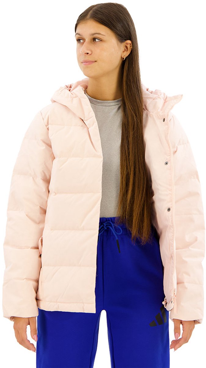 Adidas Helionic Down Jas XS Vrouw Roze