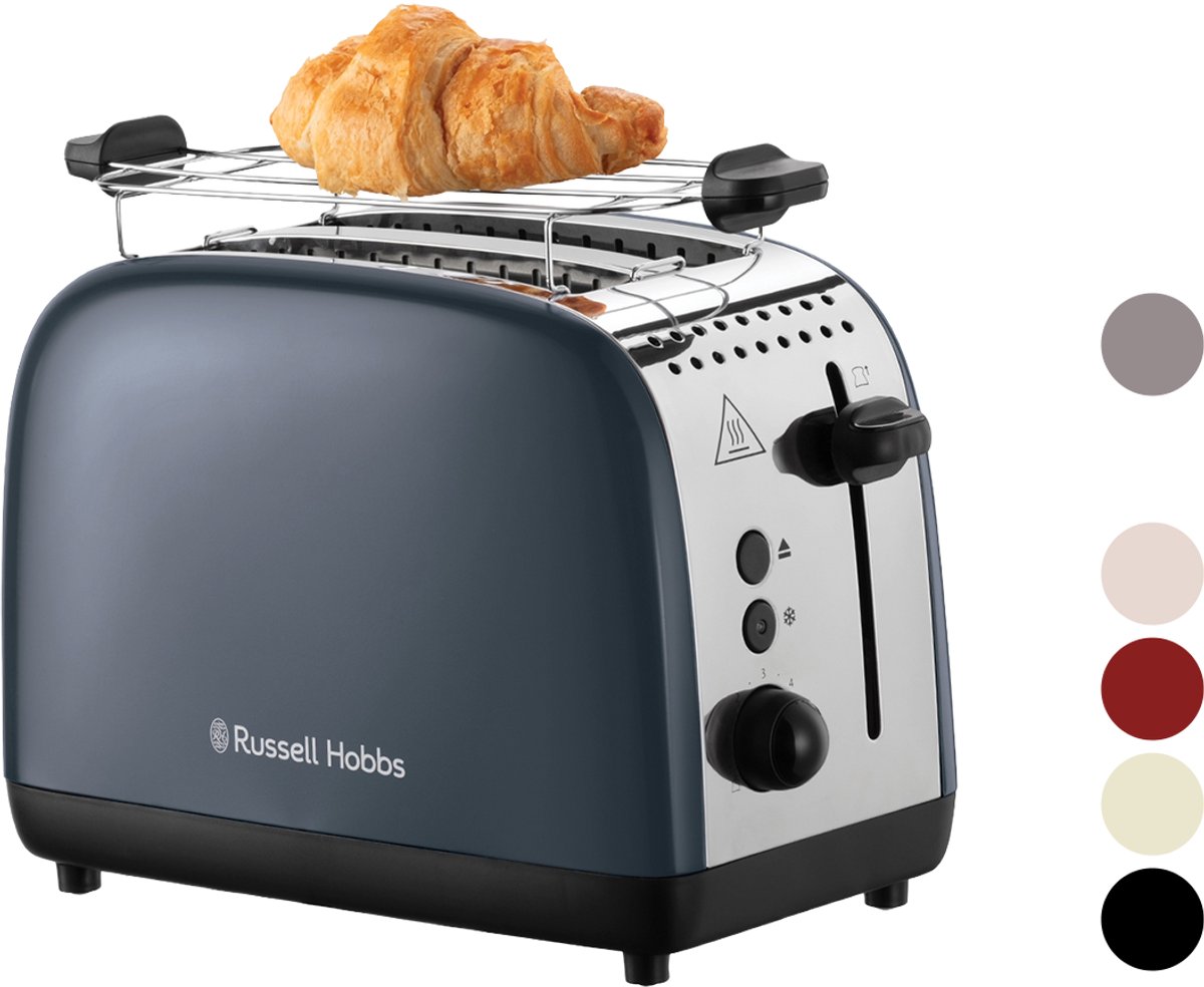 Russell Hobbs Colours Plus Broodrooster - Grijs - 26552-56