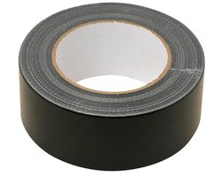 Ducttape - Zwart - 50mm x 50m - Extra Stevig