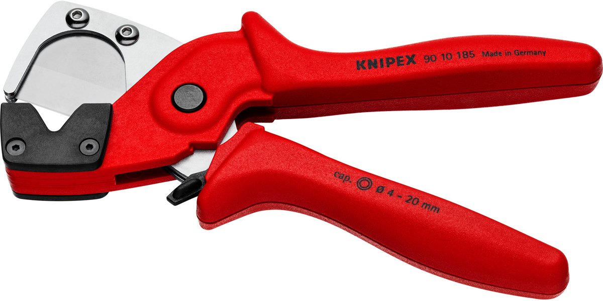 Knipex 20 mm 185 mm Buizensnijder voor kunststof slangen en buizen - capaciteit - 90 10 185 thumbnail 2
