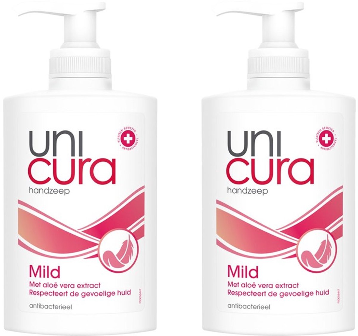 Unicura Handzeep Mild - 2 x 250 ml