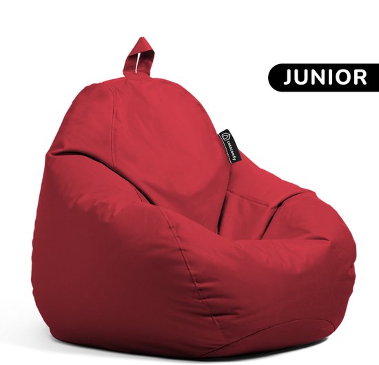 Casacomfy – Pear Junior – Zitzak Kind – Rood – Waterbestendig