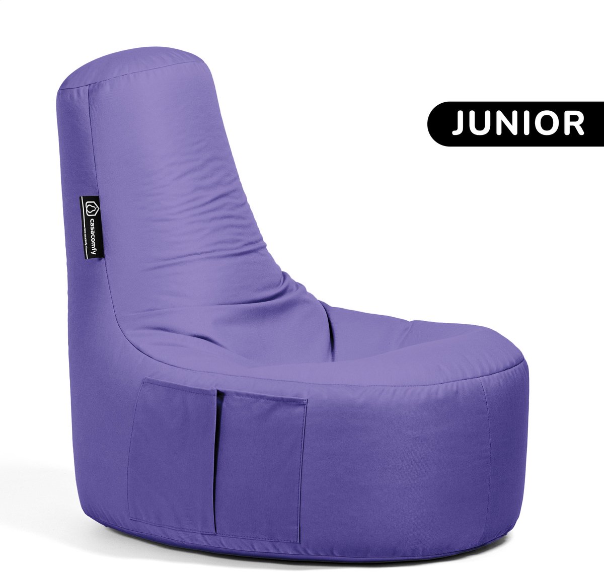 Casacomfy Gamer Junior - Zitzak - Kinderen - Waterbestendig - Binnen & Buiten - Paars