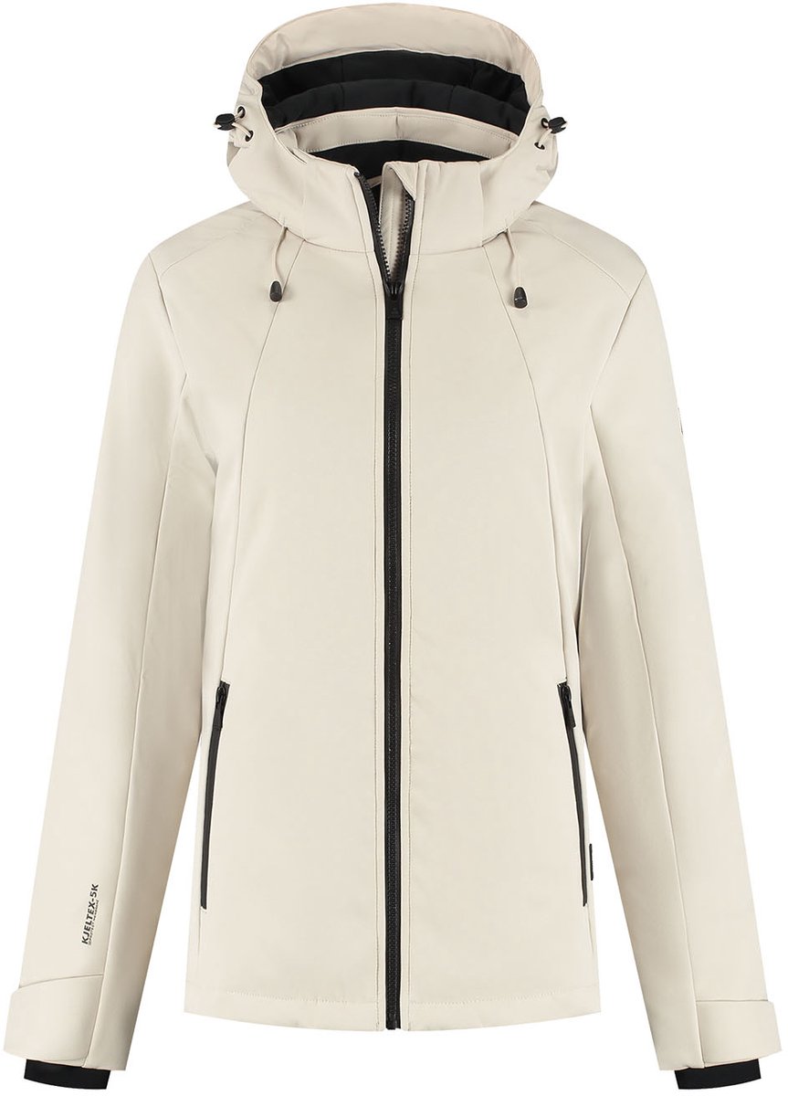 Kjelvik Karlijn Dames Outdoorjas Sand Geel