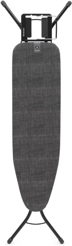 Strijkplank A met strijkijzerhouder, 110 x 30 cm, in Denim Black.