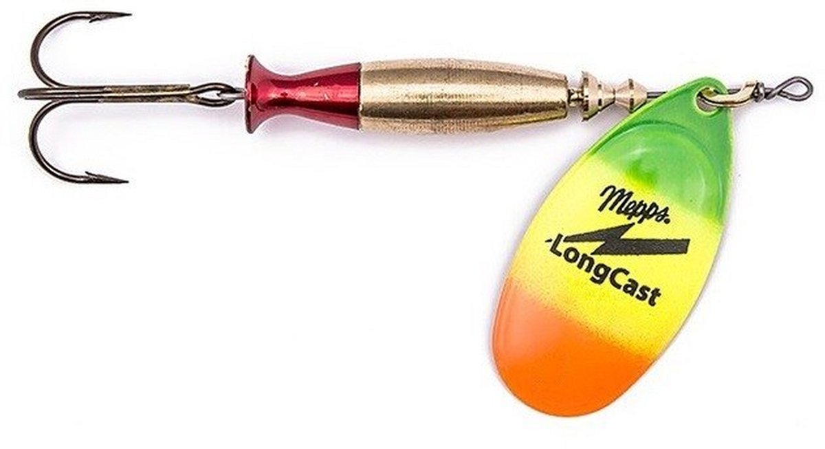 Mepps Aglia Longcast tiger - #5 - 24 gram - Fishing-bait.nl