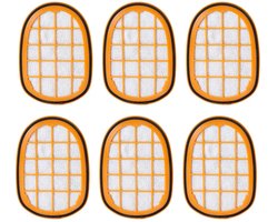6x Filter Geschikt voor Philips SpeedPro Max 8000 serie FC5005/01, CP0663/01 Aqua 7000 Serie Vervanging Schuimrubber onderdeel - Draadloze Stofzuiger - Geschikt voor FC6812/14/6822/6823/27/6908 - Stofzuigeraccessoires - Uitlaatfilter - Herbruikbaar