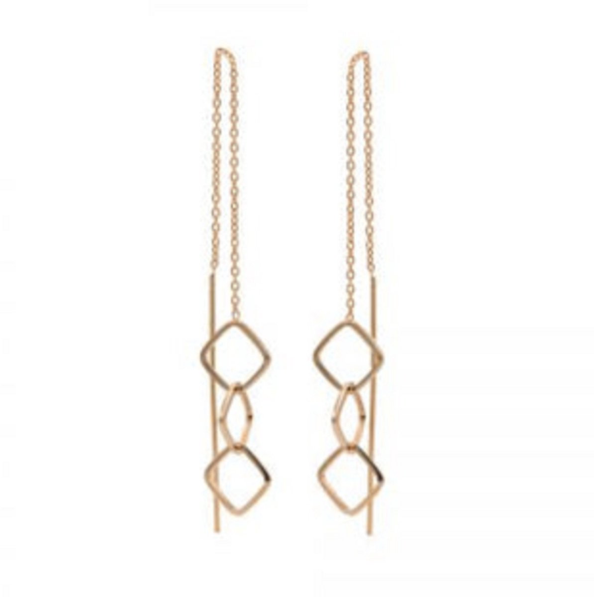 Karma Pull Through oorbel M1868 Triple square