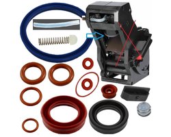 Pakkingen - reparatieset - oring - O-ring voor: Melitta / Miele / Nivona / Leveringsomvang 12 stuks afdichtingen 1 stuk ventiel 1 stuk slang 1 stuk smeermiddel 5 ml