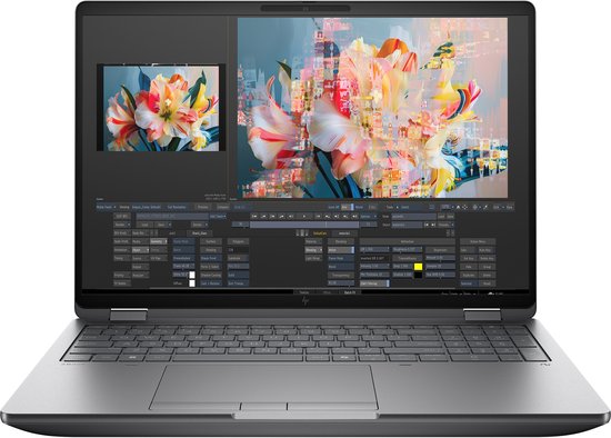 "HP ZBook Fury G1i 16 Intel Core Ultra 7 255HX Mobiel werkstation 40,6 cm (16"") WUXGA 16 GB DDR5-SDRAM 512 GB SSD NVIDIA RTX PRO 1000 Blackwell Wi-Fi 7 (802.11be) Windows 11 Pro AI Workstation, AI PC Zilver" - HP - Hoofdafbeelding