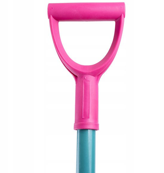KADAX Tuinschep voor dames, van metaal en kunststof, platte schep met D-greep voor vrouwen, tuinspade met ergonomische steel van Merkloos	 — afbeelding 3