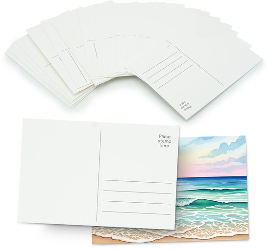 Mikkelhus Aquarel Ansichtkaarten - 30 Stuks