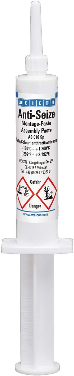 WEICON Anti-Seize Montagepasta – 10 g – Hittebestendig tot 1400°C