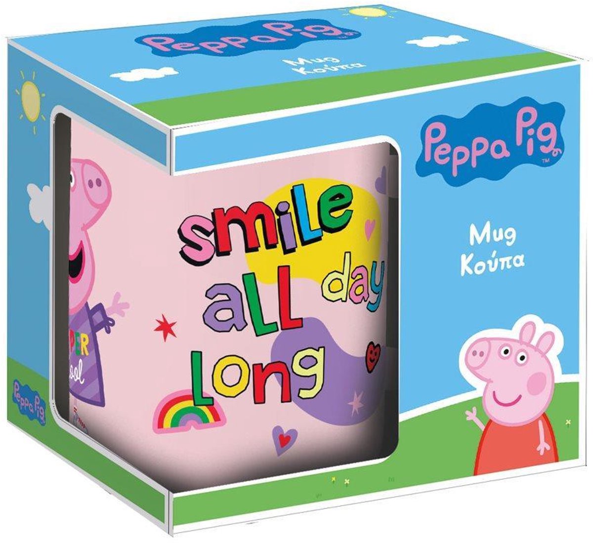 Peppa Pig Keramische Mok 340 ml – Mok voor Warm & Koud – Cadeau voor Peppa Pig Fans
