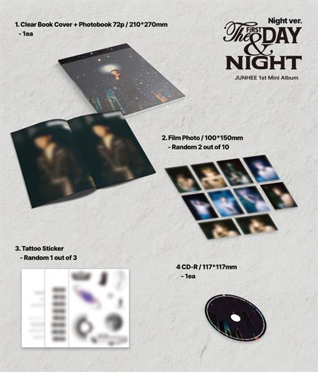 Junhee - The First Day & Night (CD)