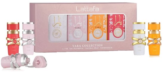 Lattafa Yara Discovery Set Mini | Eau de Parfum | 4 x 5 ml
