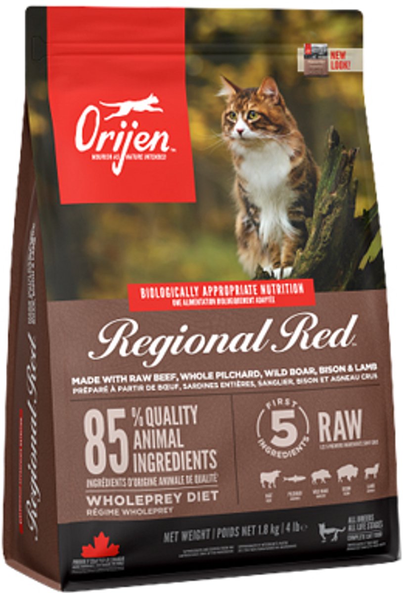 Orijen Regional Red - Premium Kattenvoer thumbnail 5