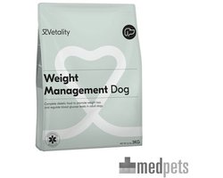 Vetality Hondenvoer Droog - 2 x 3 kg - Dieetvoeding Hond bij Overgewicht - Verlaagd Energiegehalte en Hoog Vezelgehalte - Voordeelverpakking