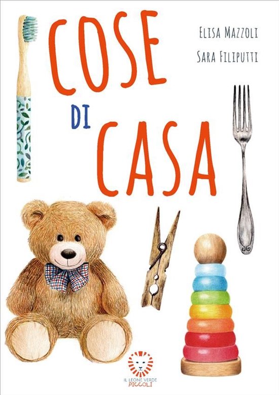 Il leone verde piccoli 1 - Cose di casa - cover