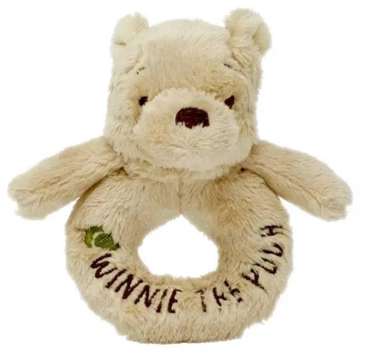 Disney Pluche Rammelaar Classic Winnie the Pooh 14 cm