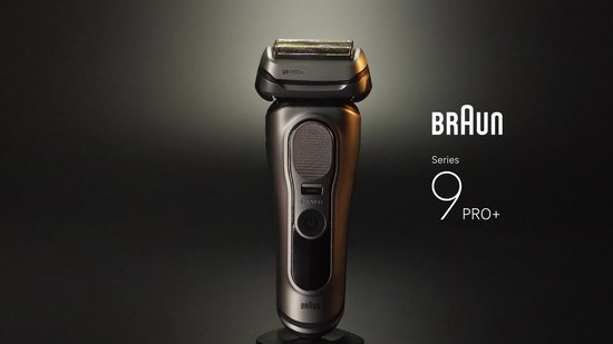 Braun Series 9 PRO+, Rasoir Électrique, 5+1 Lames De Précision Ultra-Fines, Technologie Pro SensoAdapt, 60 Min D'Autonomie, Station SmartCare 6-en-1, Étanche, Pour Homme, 9667CC, Argent