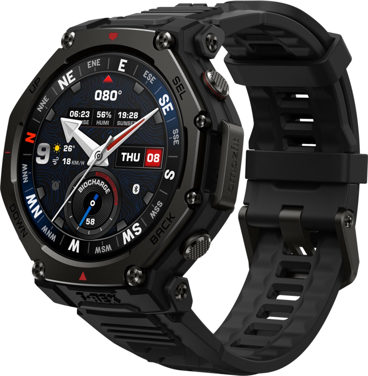 Amazfit T-Rex 3 Pro Sporthorloge 48mm Zwart - afbeelding 2