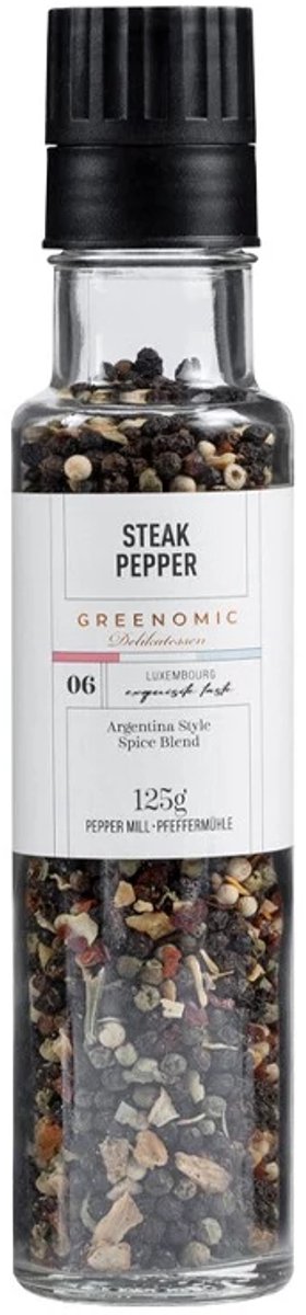 Greenomic Spice Mills pepermolen - steak peper