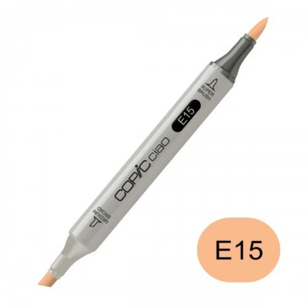Copic Ciao Marker E15 Pale Dark Suntan