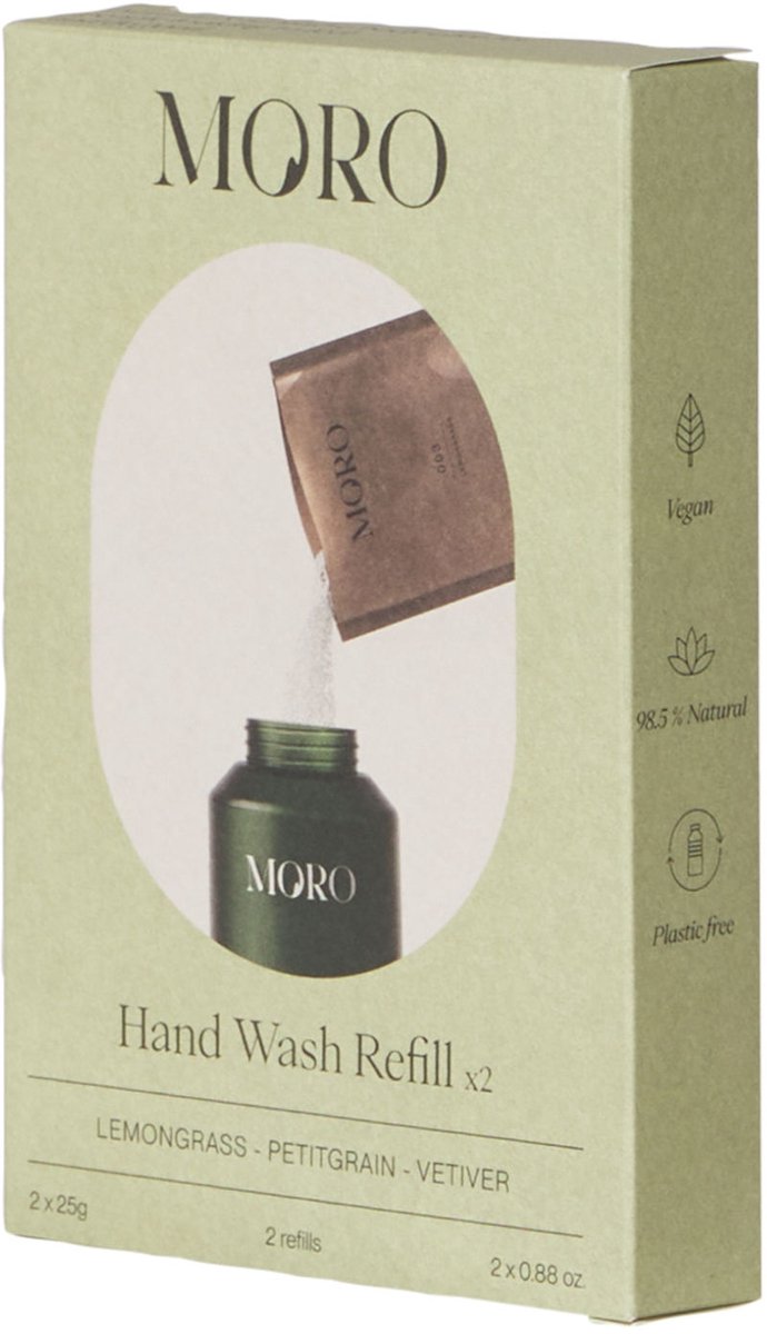 MORO Zeep Refills Hand Wash Lemongrass Scent