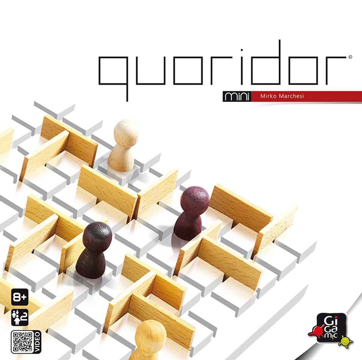 Gigamic - Quoridor Mini - Abstract Strategisch spel - NL GB FR DE ES IT — cadeau in Spellen & Speelgoed - foto 3