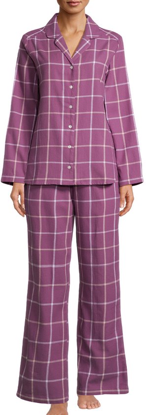 Seidensticker Dames pyjama Classic Flanell