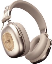 House of Marley Positive Vibration Rebel ANC Draadloze Koptelefoon - Active Noise Cancelling - 130 uur Batterijduur - Bluetooth Hoofdtelefoon - Duurzame Materialen - Cream