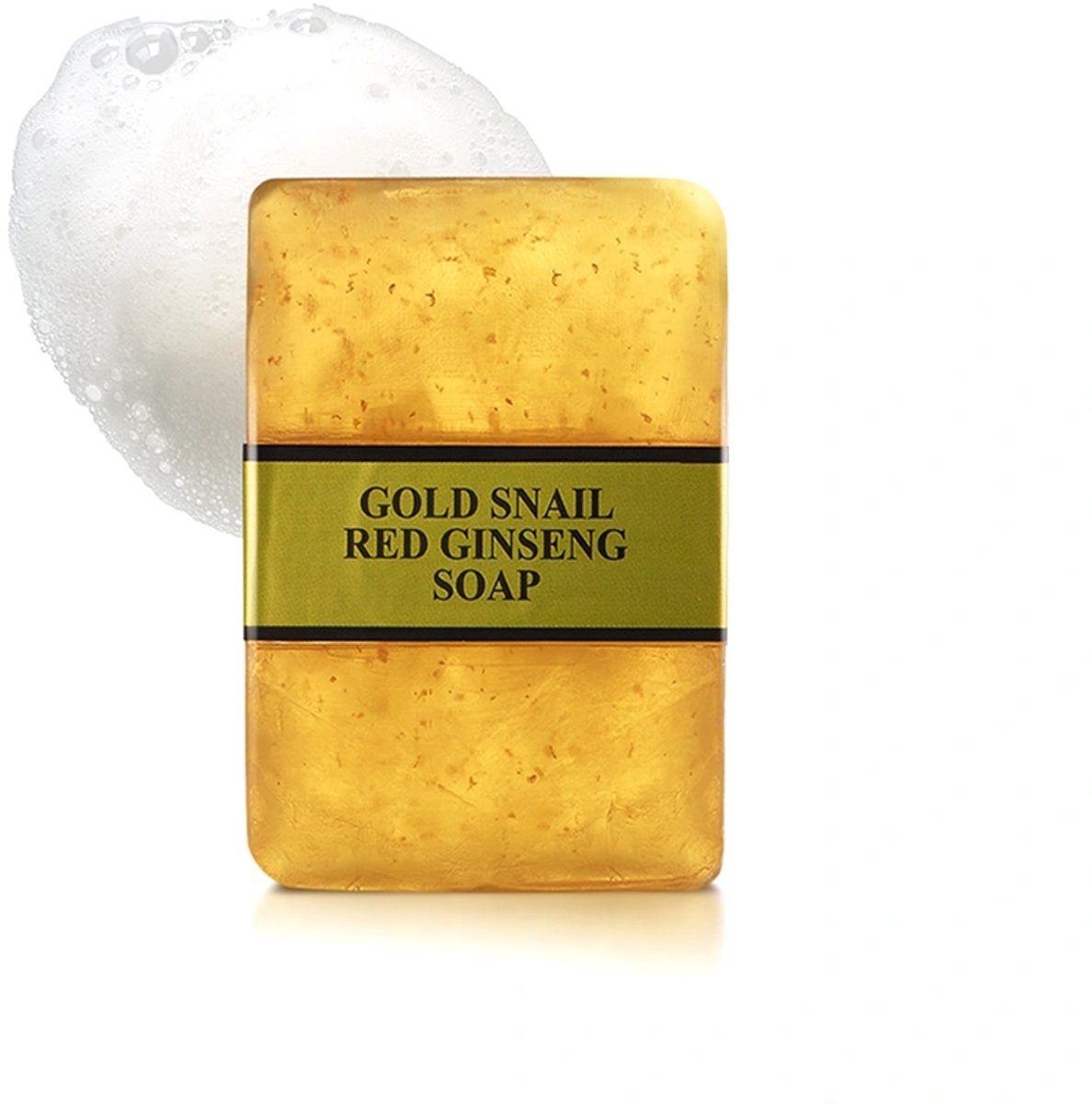 Golden SnailRode Ginseng Zeep / Luxe gezichtszeep met goud + slakkenafscheiding 90 g