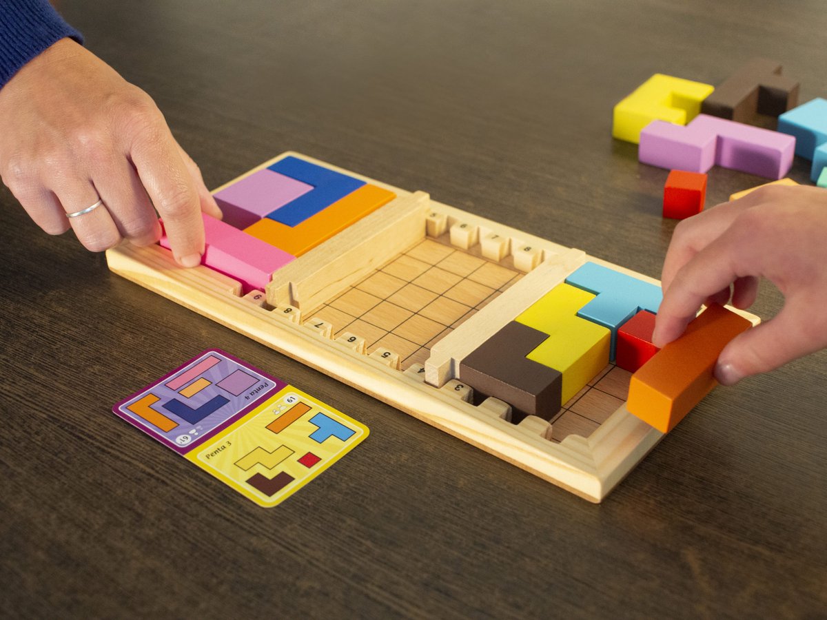 Gigamic - Katamino Family - Tweespelers spel - Evolutionair en Educatief spel — cadeau in Spellen & Speelgoed - foto 3