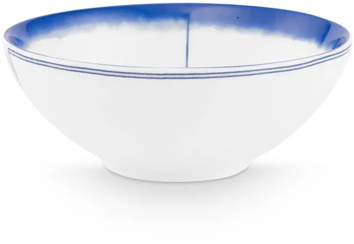 Pip Studio Pip & The Blue Bird White schaal 12cm