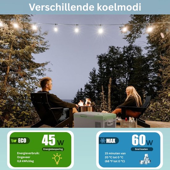 MKSS® Auto Koelkast - Mini Koelkast - Elektrische Koelbox Elektrisch 12v 230 Volt van MKSS — afbeelding 5