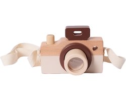 Speelgoedtopdeals - Houten Speelgoedcamera - Rollenspel - Educatief Speelgoed
