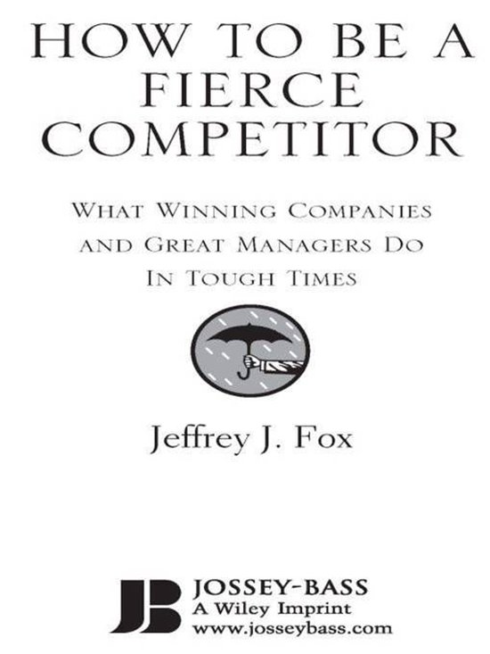 How to Be a Fierce Competitor - cover
