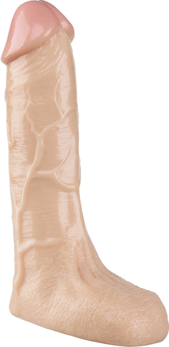 Being Fetish - PVC Dildo - 26,5 cm - Lichte Huidskleur