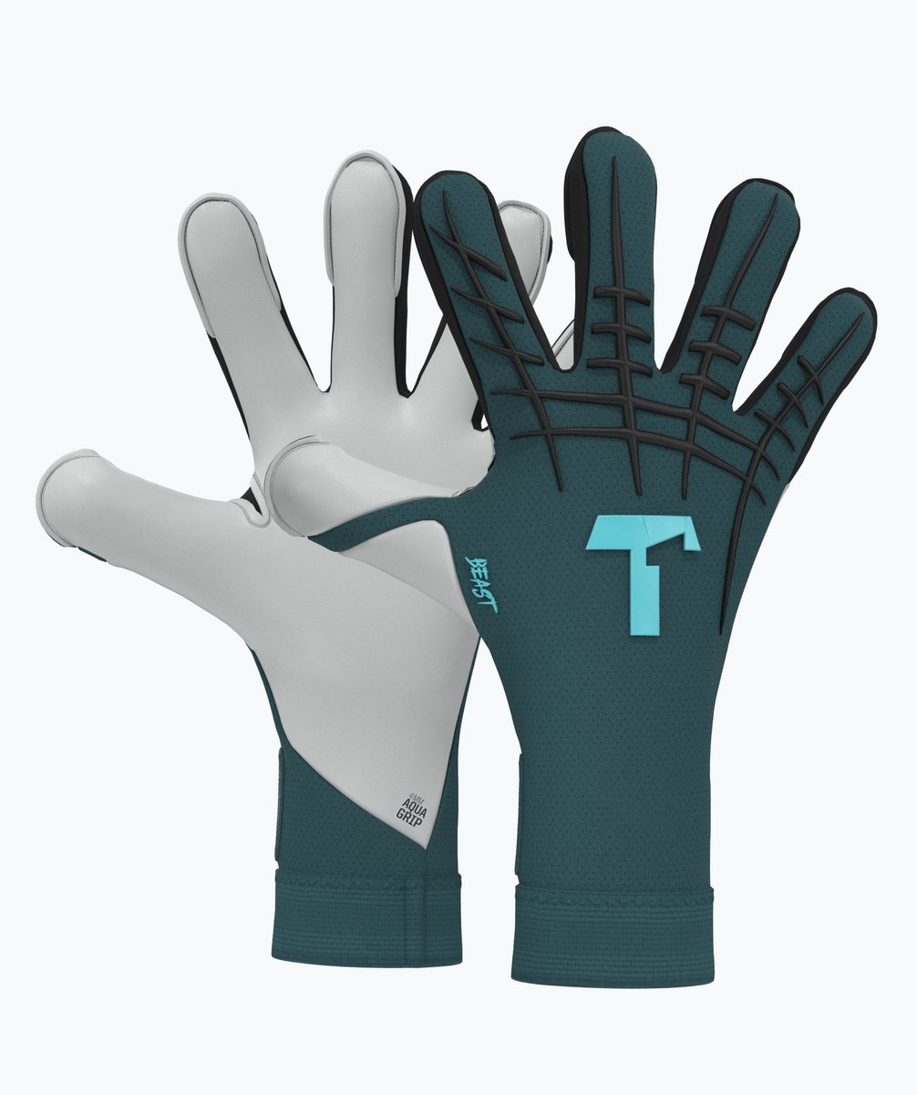 T1TAN Petrol Beast 3.0 Keepershandschoenen volwassenen & jongeren - Maat 10