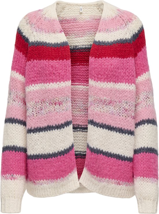 Only Cardigan Onlalyssa Life Ls Cardigan ouvert CC 15350964 Bouleau/ Pink mer/o Taille femme - S