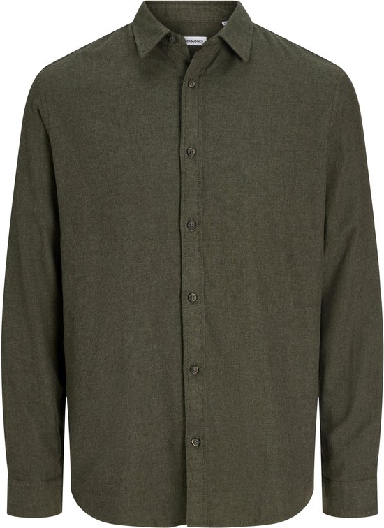 JACK&JONES - JJECLASSIC MELANGE SHIRT L/ S NOOS - Chemises