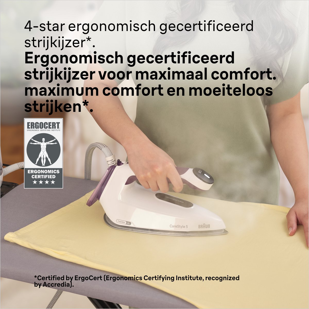 Braun CareStyle 5 IS5247VI - Stoomgenerator - Lichtgewicht Strijkijzer - Groot Waterreservoir - Violet — afbeelding 3